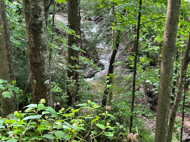New Years Creek Slide