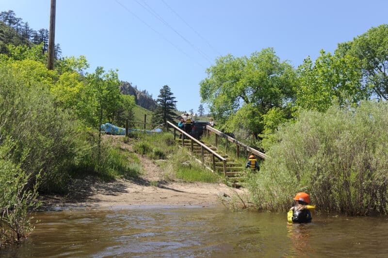 Forest Service put-in