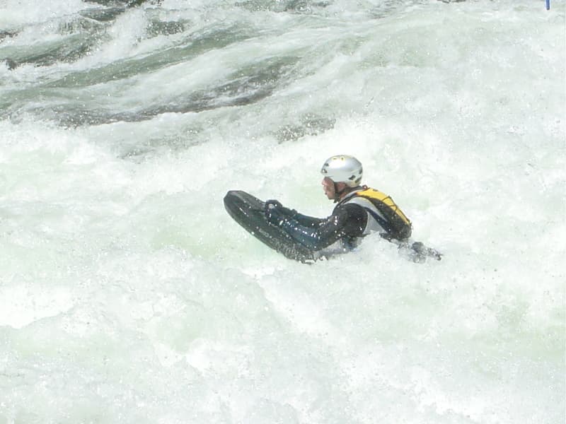 Riverboarding