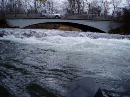 Canoga Rd Bridge Drop