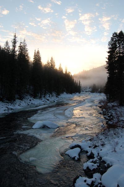 Lochsa in Winter