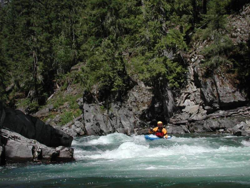 Low Water Trip Davis Creek Trailhead to Salmon La Sac