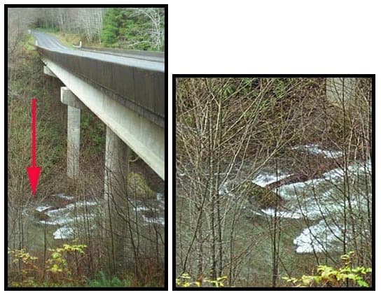 Matheny Creek Gage Rock