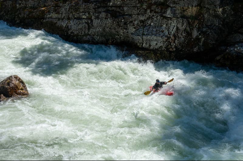 Nordheimer Run at 3,500 cfs