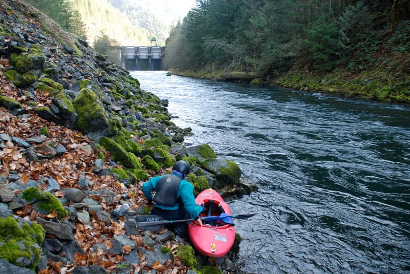 Big Clif Dam put-in