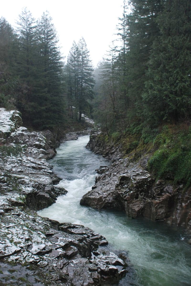 Canyon at Hantwick Bridge