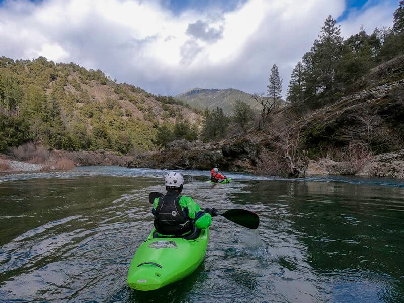 Forks Run at 2800 cfs