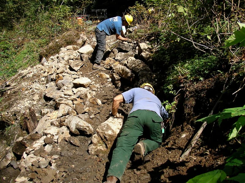Mine Creek Trail Work Party