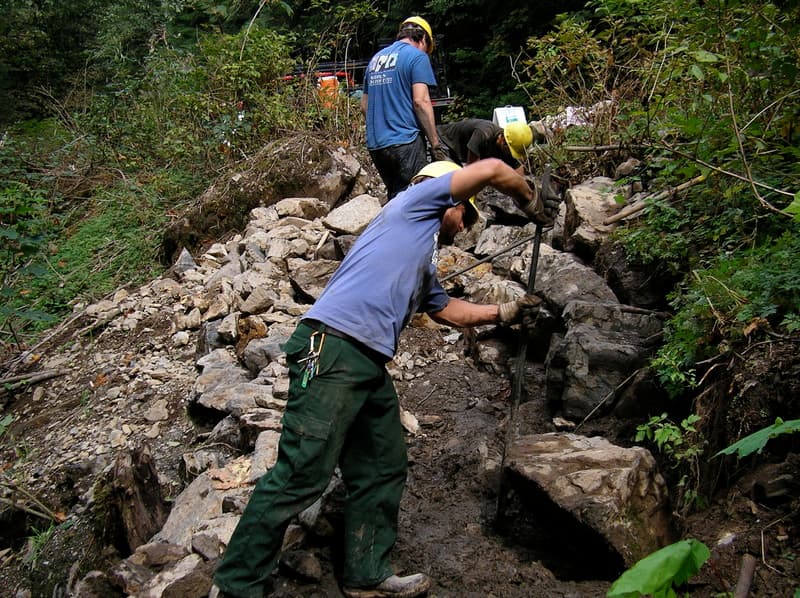 Mine Creek Trail Work Party