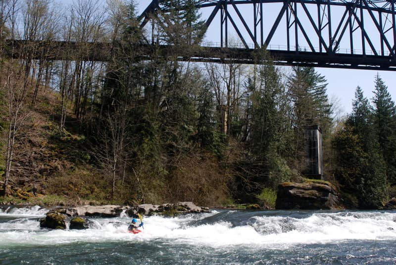 Railroad Bridge Drop