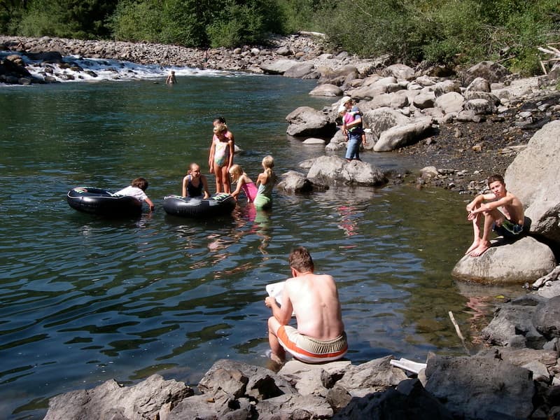 Swimming Hole at Mine Creek