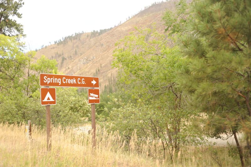 Spring Creek Campground Access