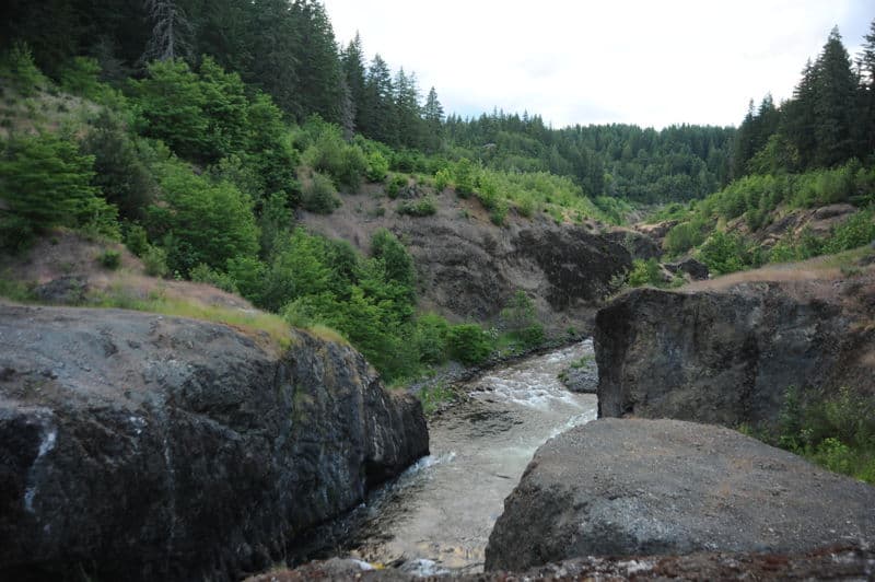 Former Condit Dam Site