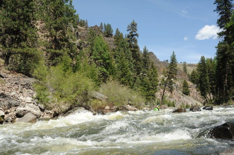 Spring Trip Boating the Lower Stretch of this Reach and Continuing on to Dale