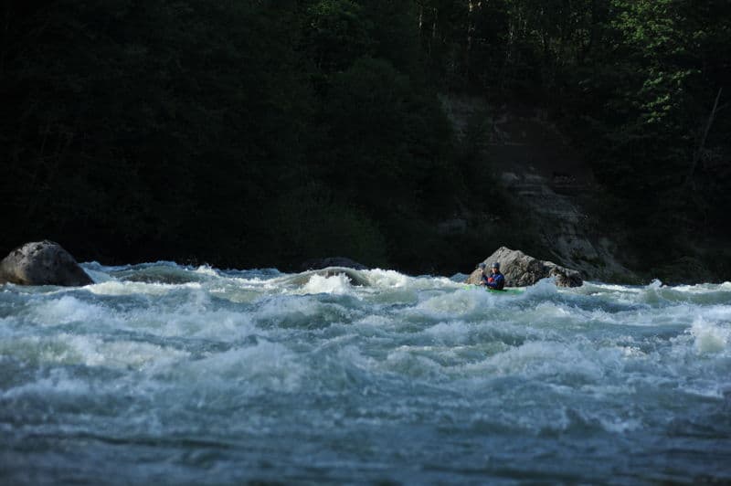 Evening on the Middle Fork