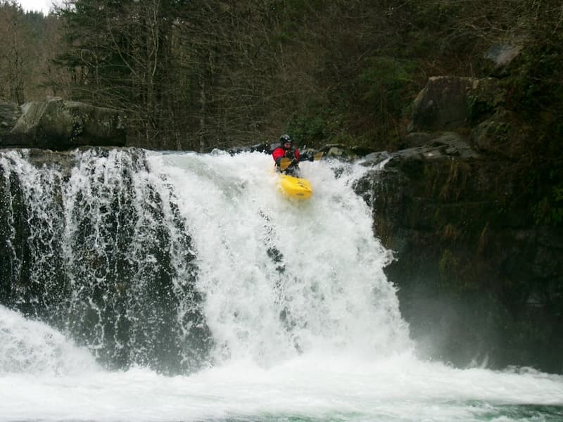 Waterfalls on EF Lewis
