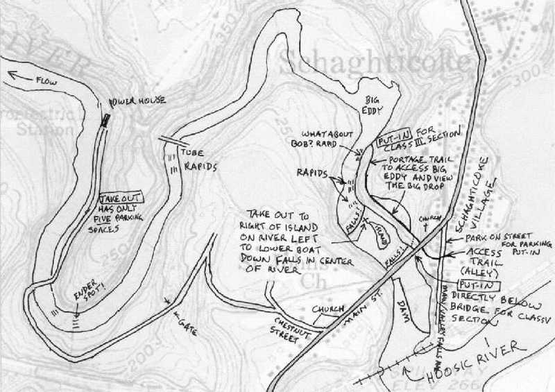 Map of Gorge