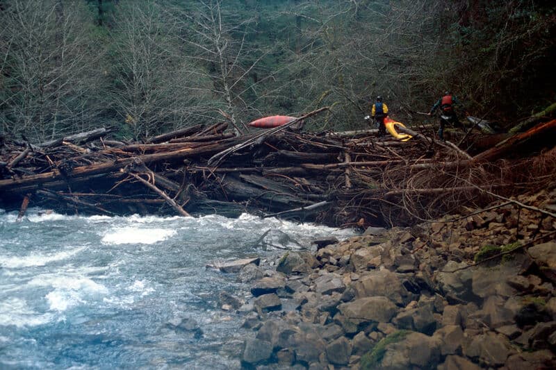 Upper NF Smith kayak trip 