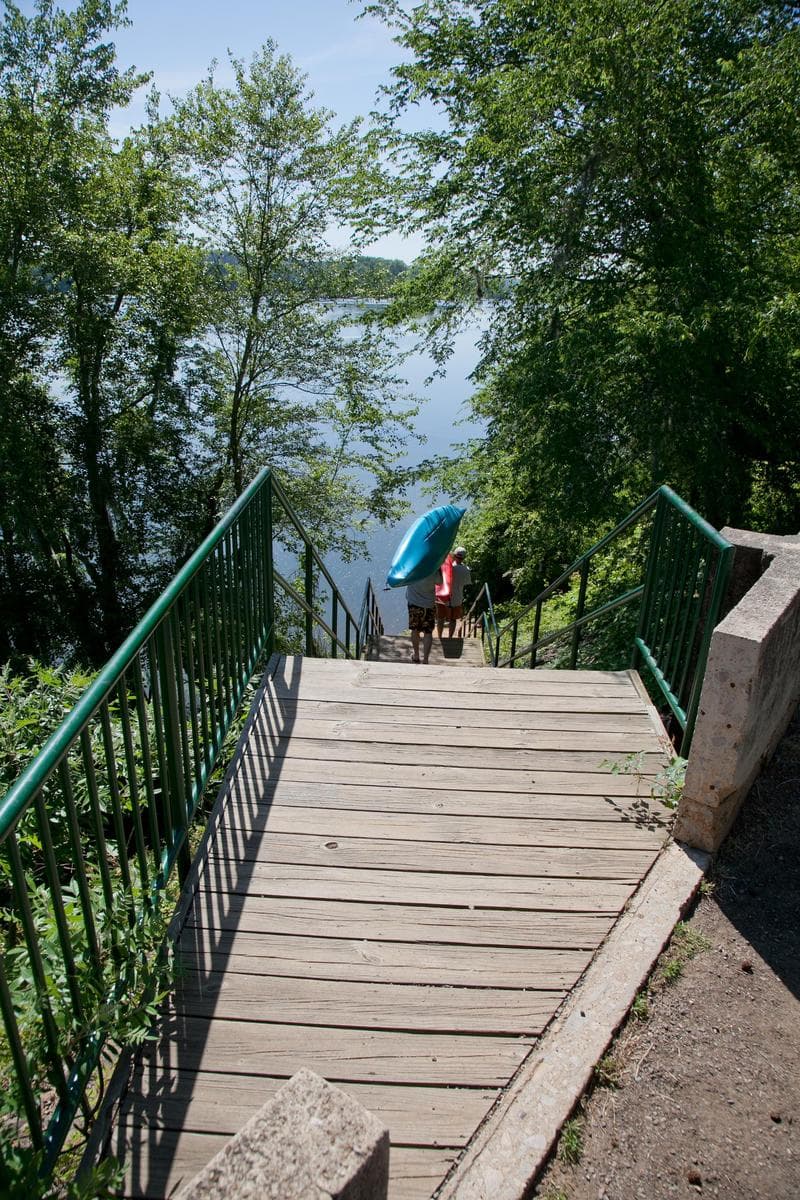 Savannah Rapids Park; put in