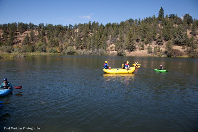Start of whitewater
