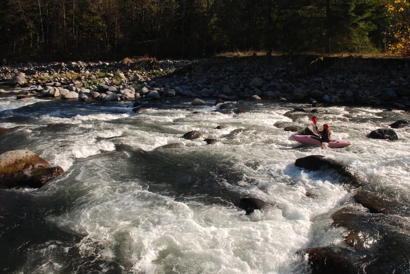 Low Water Run in the Fall