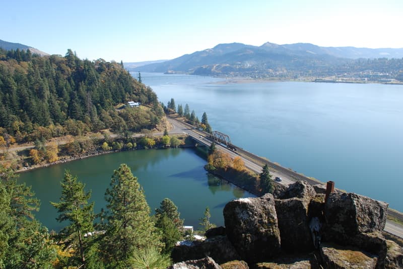 The Mouth of the White Salmon River