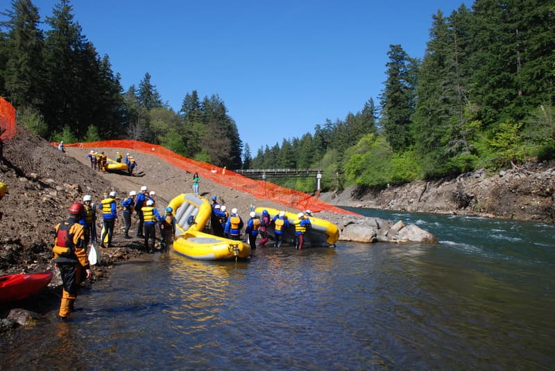 Northwestern Park Following Condit Dam Removal
