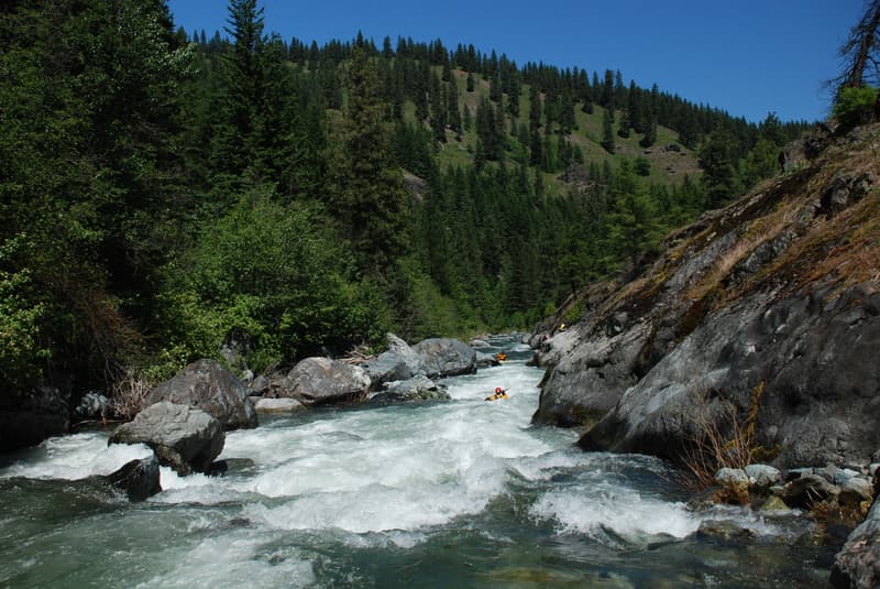 Good Times With Friends on Peshastin Creek