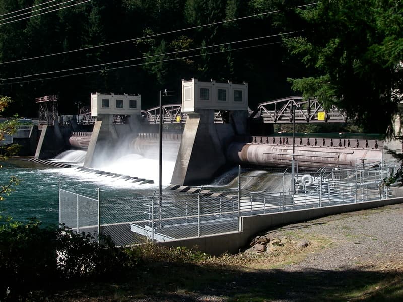 Site Visit of Leaburg Hydropower Project