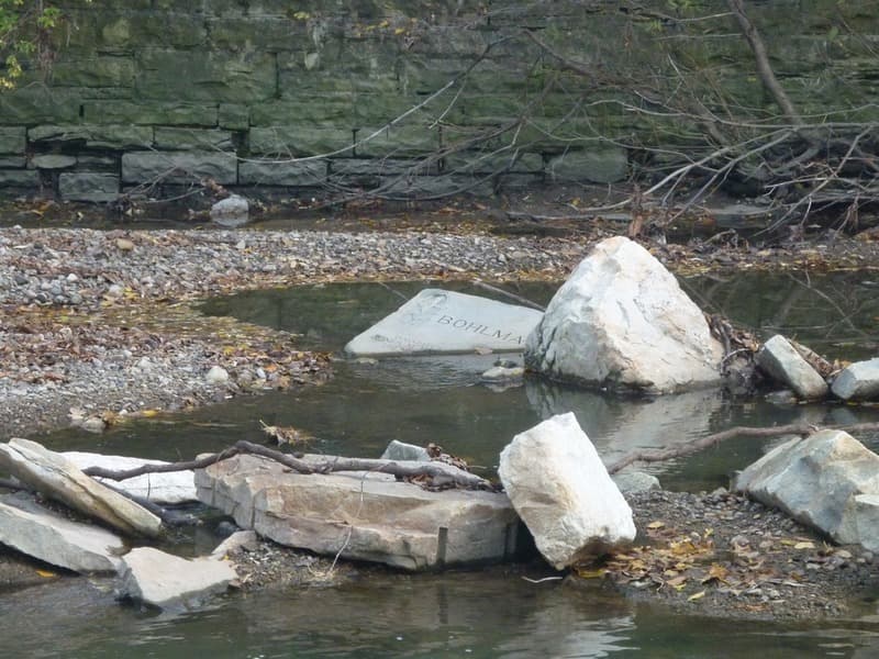 Confluence with Honey Creek (10.3 sq.mi.)