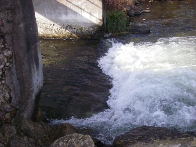 Dam / USGS sampling site: 82 Sq.Mi.