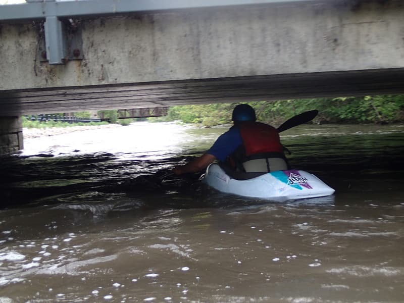 Adams Street Bridge (MINIMAL CLEARANCE!)