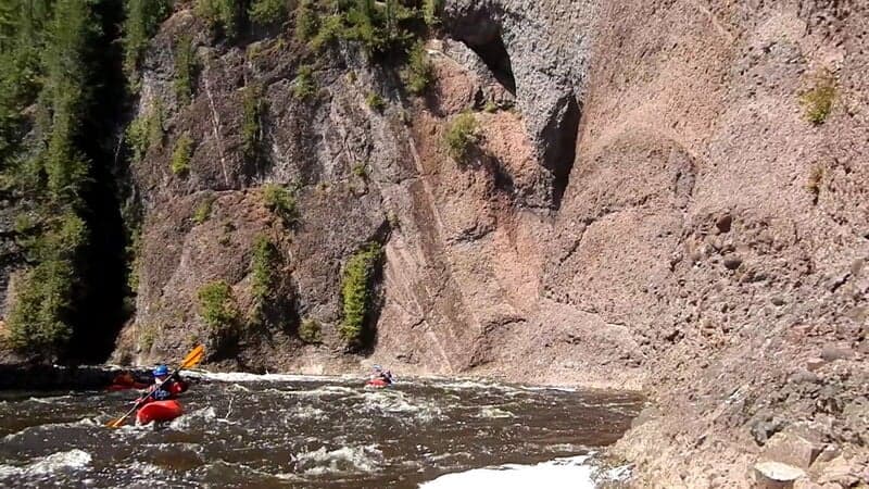 Paddling at 720 cfs