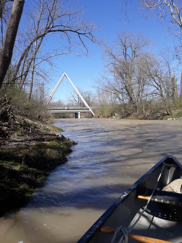 Hummel Park footbridge