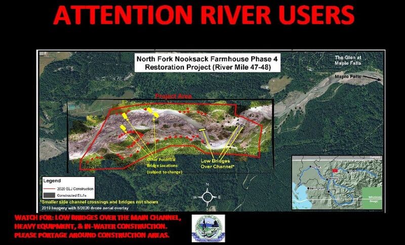 Alert Regarding Engineered Log Jam Installations
