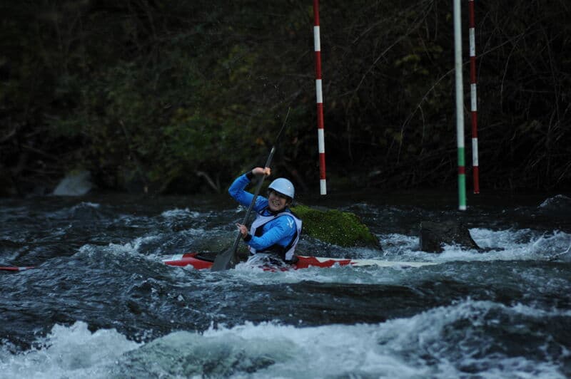 Fall Cedar River Slalom Race