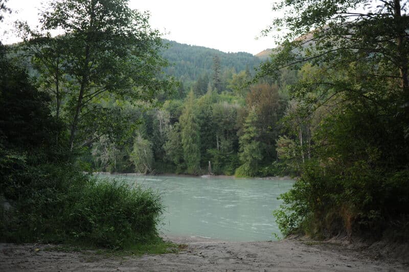 Faber Ferry South, Skagit River