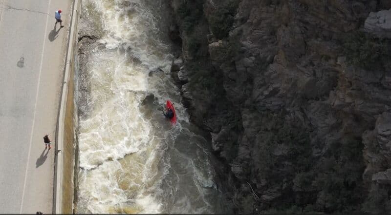 Waterfall drop