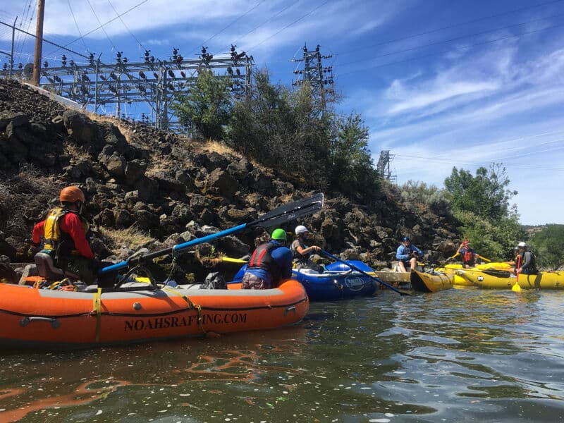 Wards Canyon Flow Study - 800 cfs