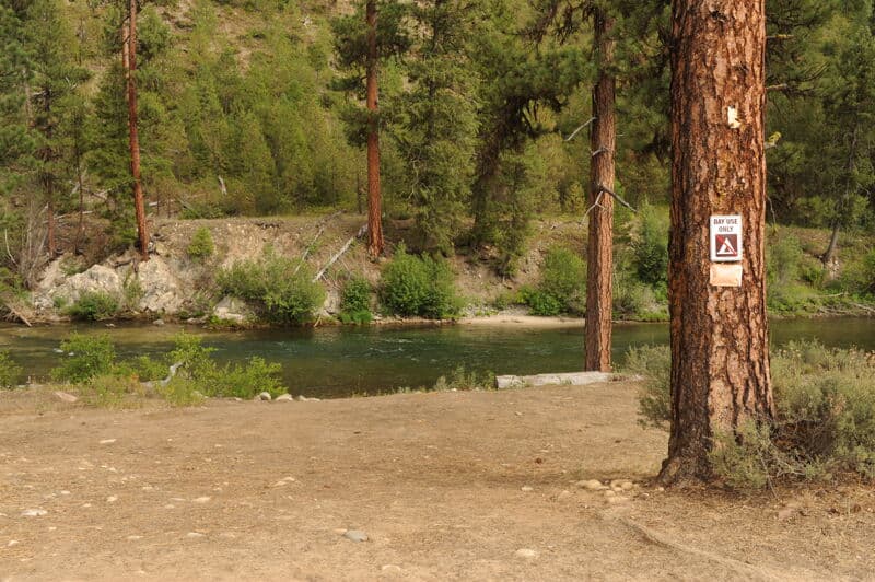 Helende Campground Access