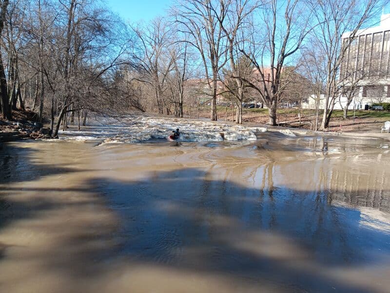 MSU Wave at 1600 cfs