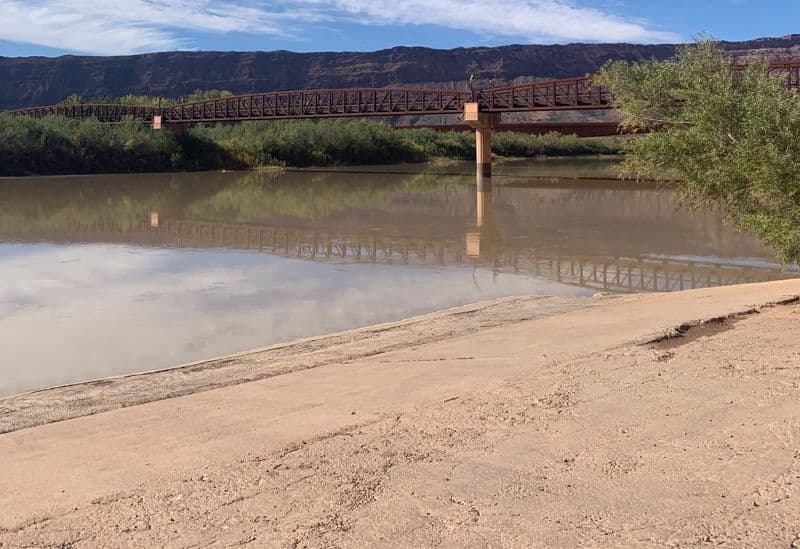 Moab Bridge Boat Launch