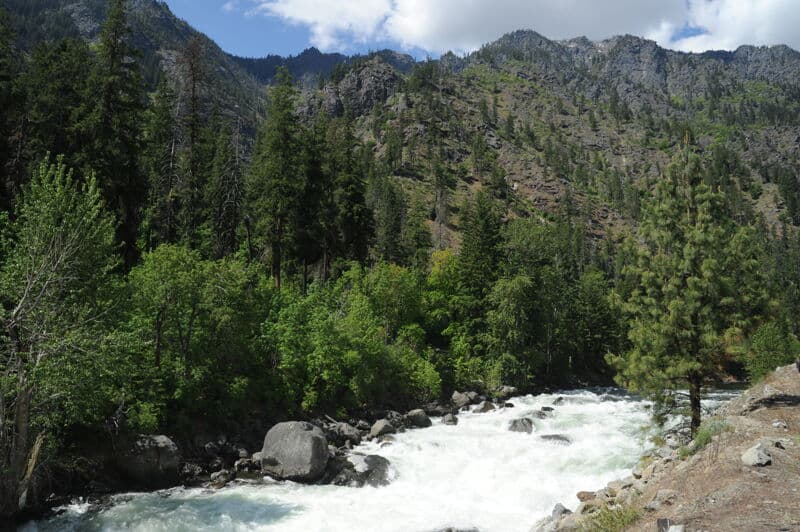 Tumwater Canyon in Spring