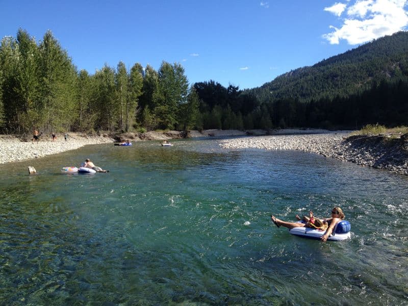 Tubing on the Methow