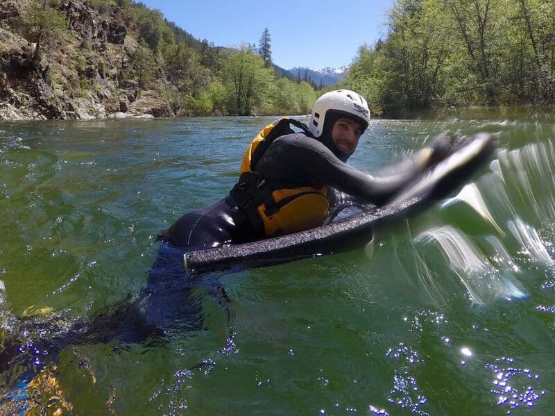 Cataraft & River Board on Sawyers Bar Run