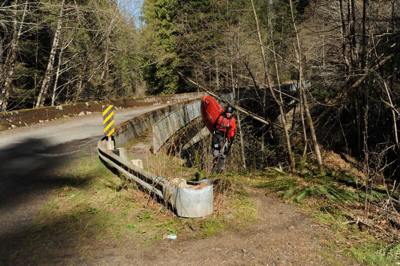 Forest Road 9039 Bridge, Take-Out
