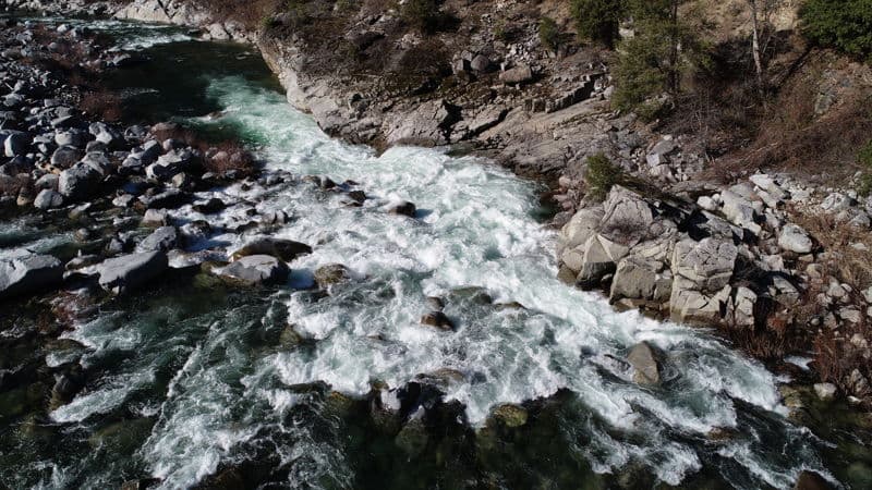Aerial Views of Achilles at 1500 cfs
