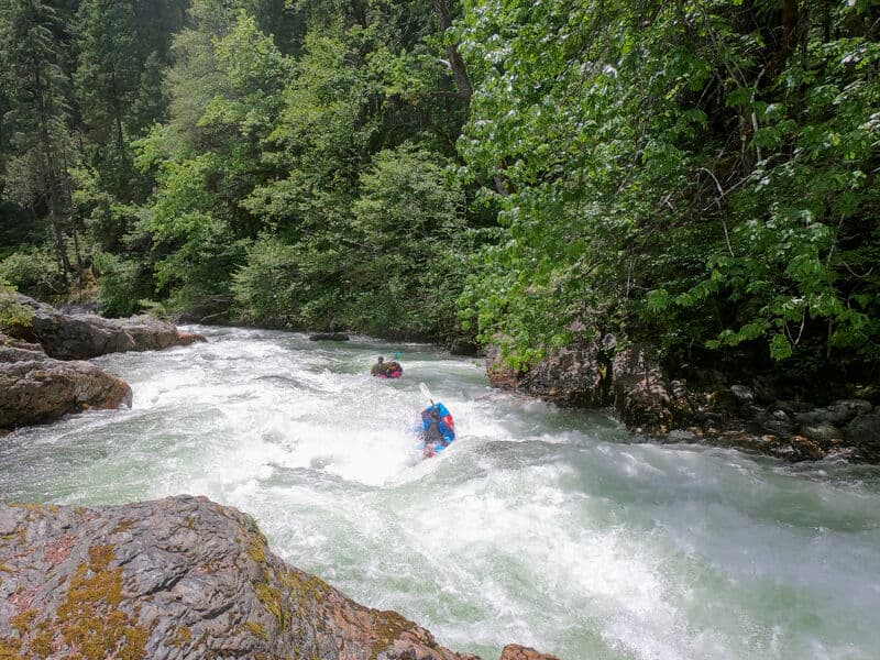 Lightning Creek Rapid