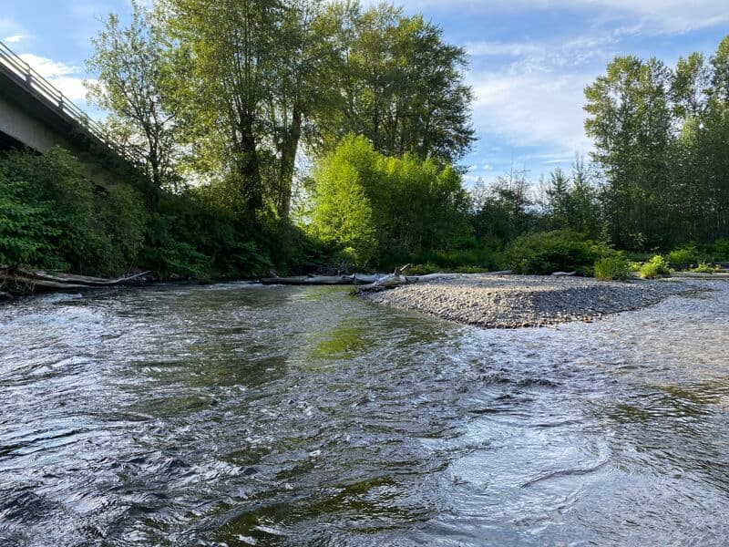 Pleasant float on Pilchuck