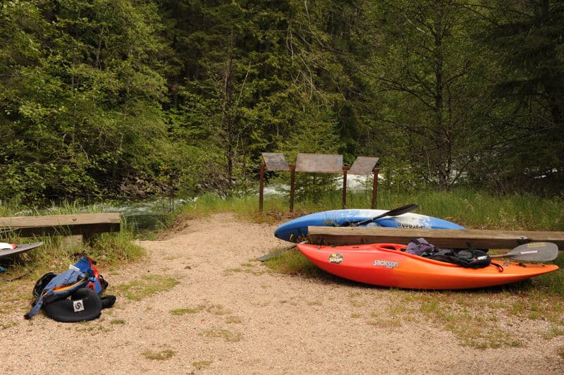 Canyon Creek Trailhead - Start of Ruby Creek